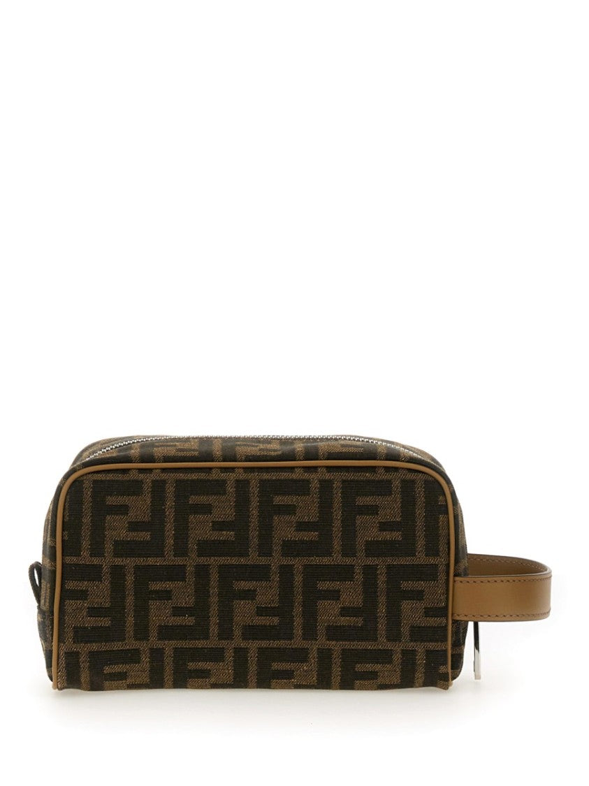 Fendi Beauty Case Ff Jacquard Small