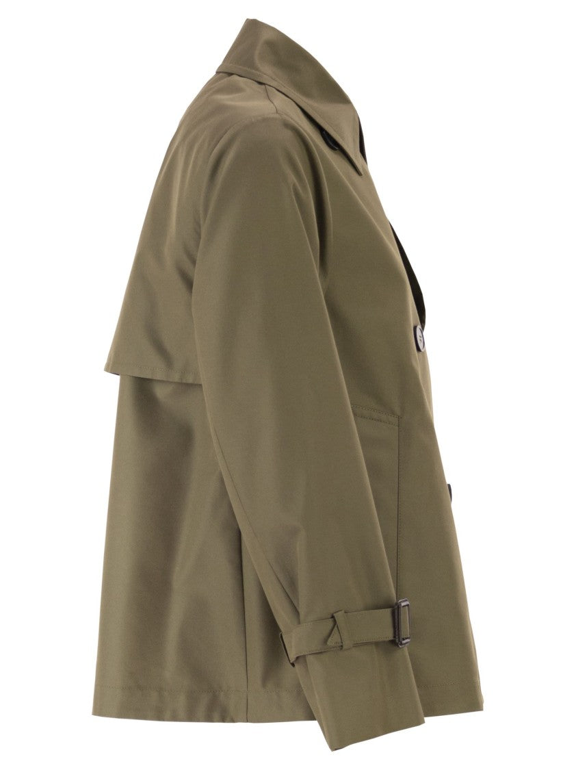 Max Mara Wkdbiglia - Water-Repellent Gabardine Trench Coat