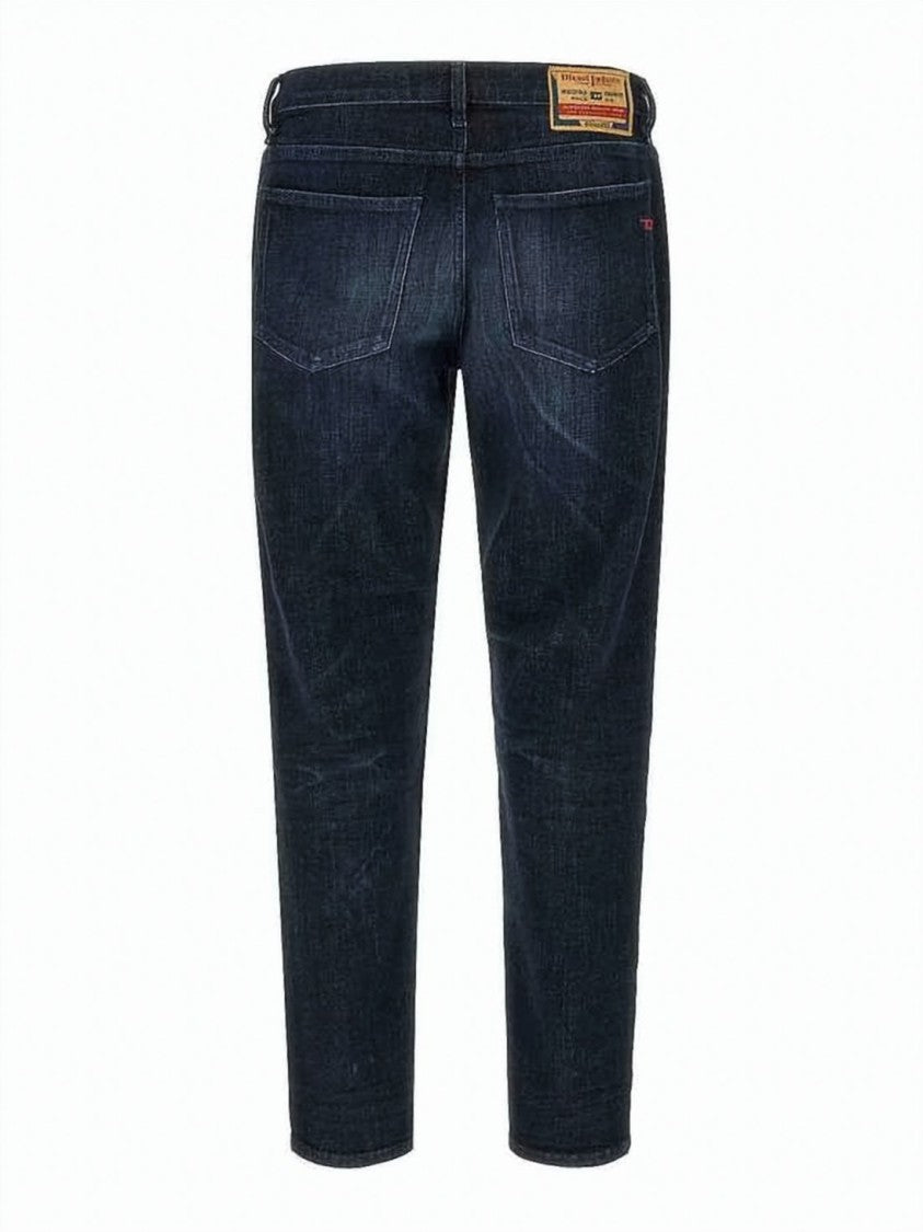 Diesel Slim-Fit Denim Jeans With Subtle Fading