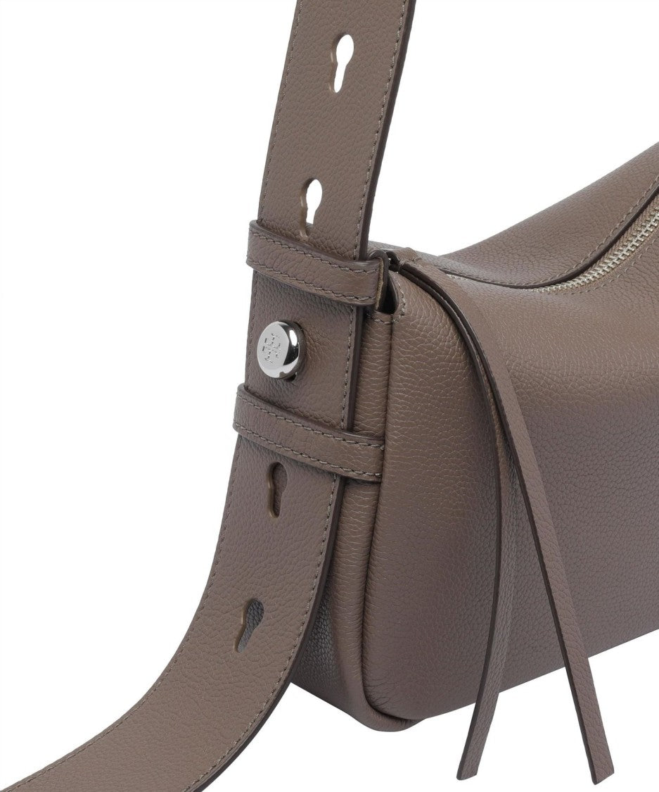 Tory Burch Compact Cow Leather Romy Small Shoulder Bag