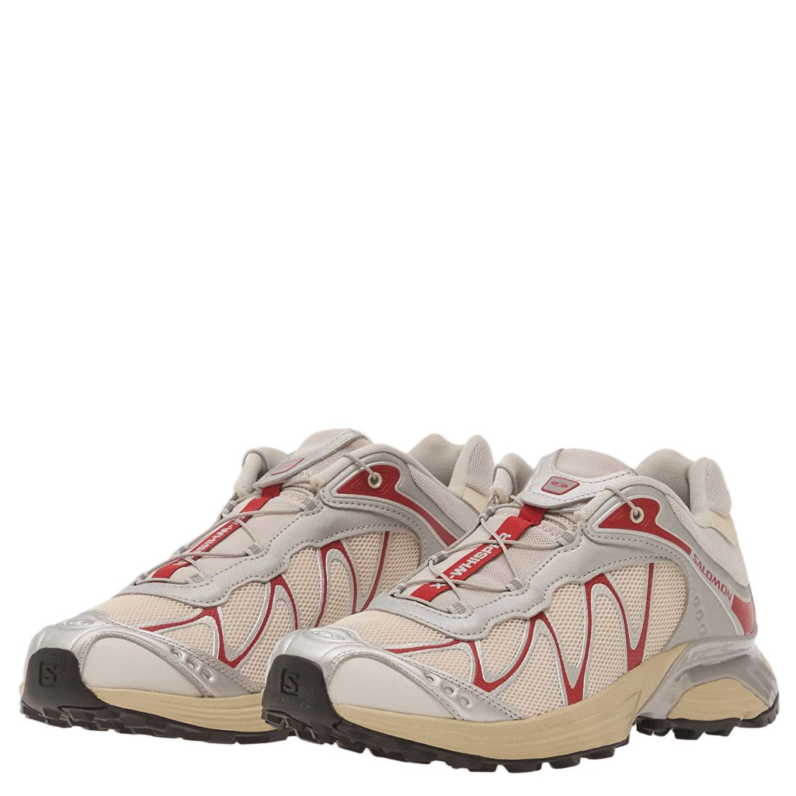 Salomon Red/Multi Mesh Quicklace Sneakers