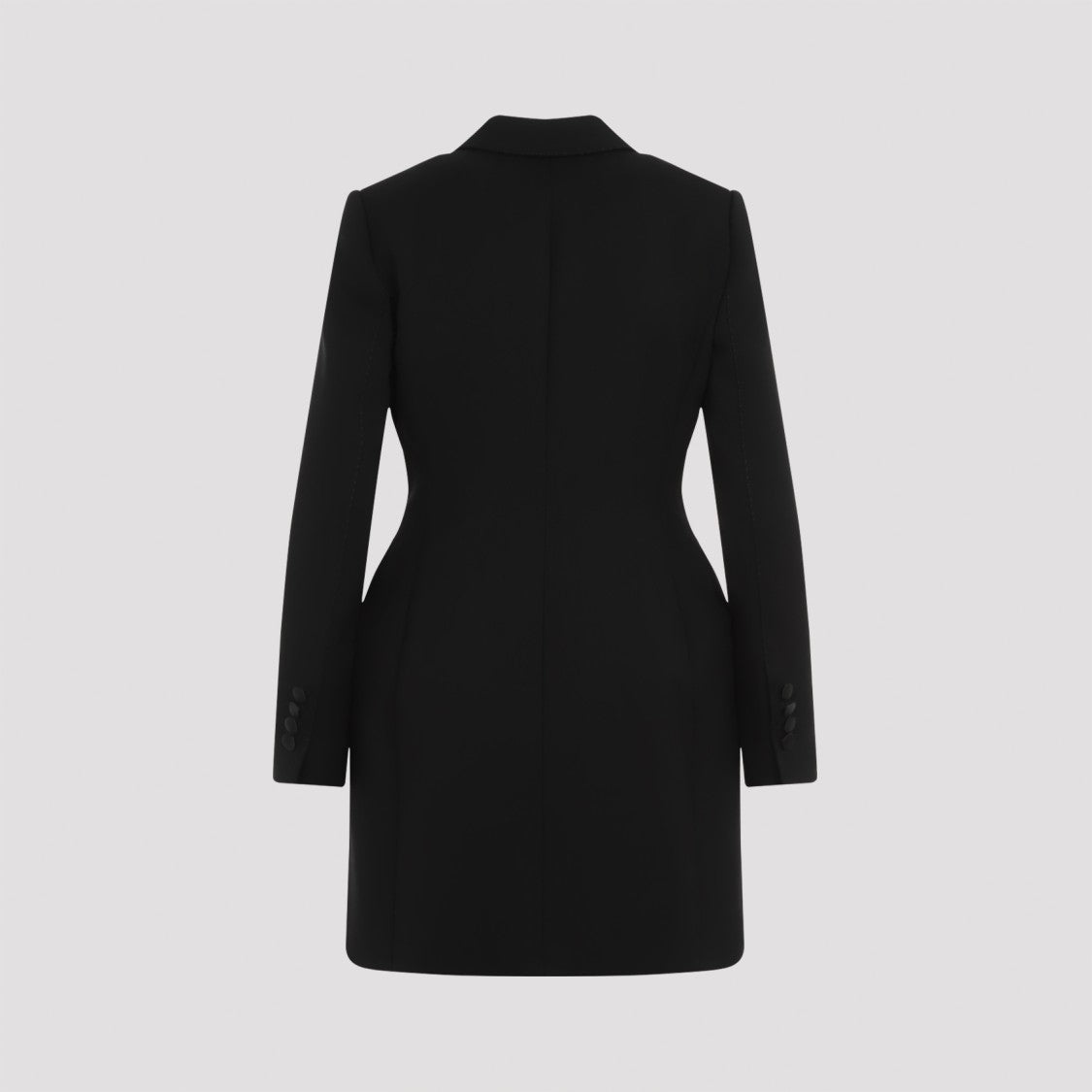 Dolce & Gabbana Black Virgin Wool Jacket