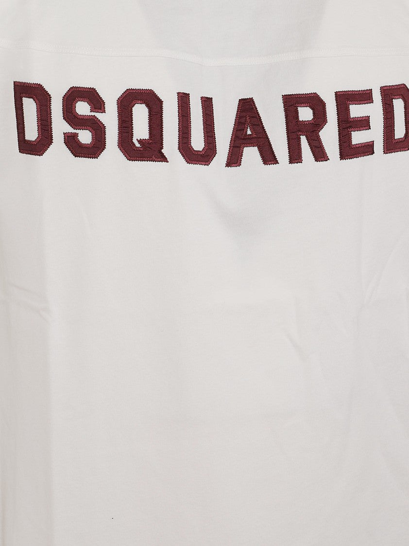 Dsquared2 Vintage-Inspired T-Shirt With Tailored Details