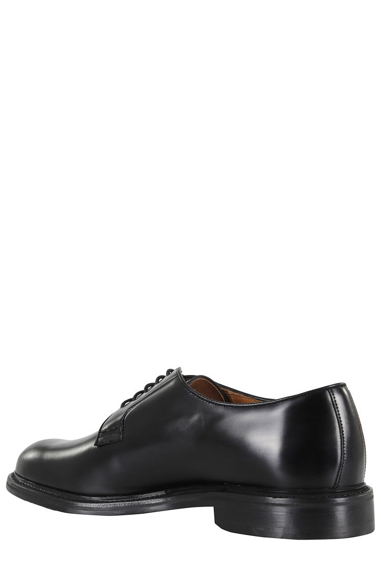 John Spencer Derby Model Polished Lace-Up Shoe