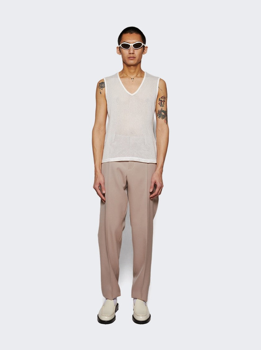 Mm6 By Maison Margiela Tank Top Off White