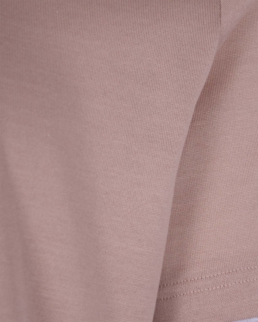 Eleventy Contrast Trim Crewneck T-Shirt