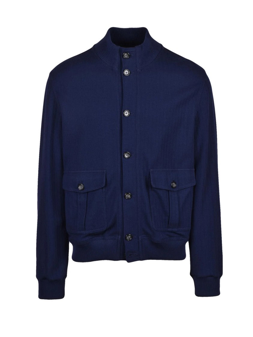 Circolo 1901 Multicolor Cotton Knit Jacket