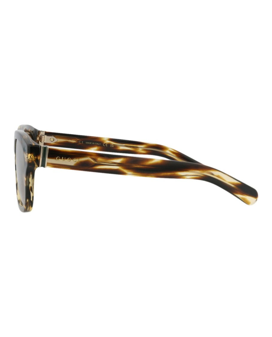 Gucci Square-Frame Recycled Acetate Sunglasses