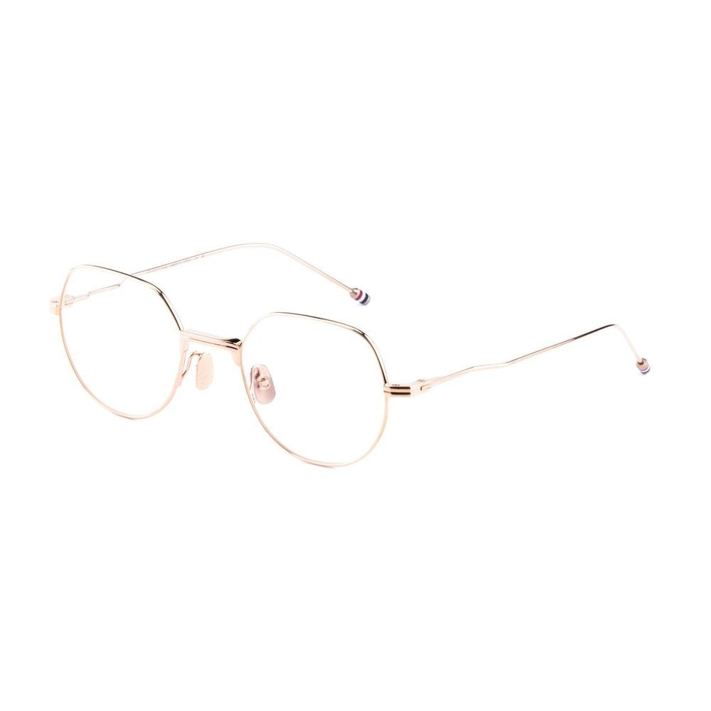Thom Browne Ueo935a-G0001 Geometric Rose Gold Titanium Eyewear