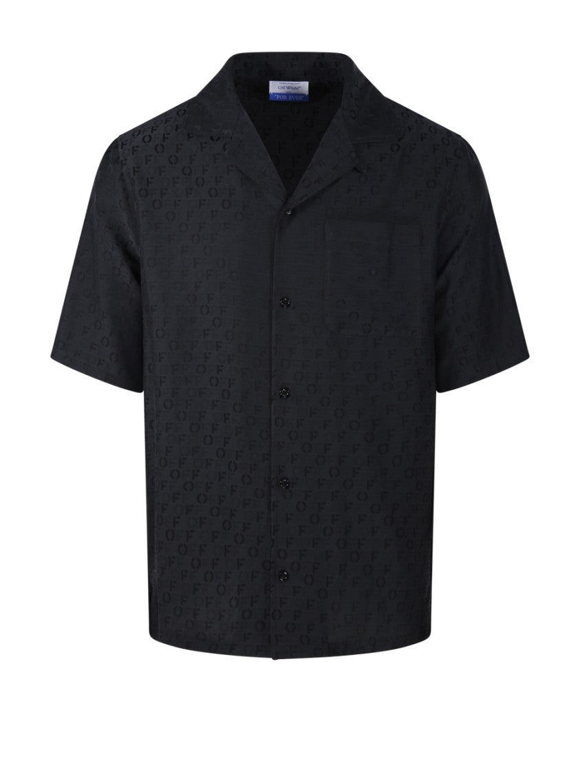 Off-White Off Ao Jacq Silkcot Holiday Shirt