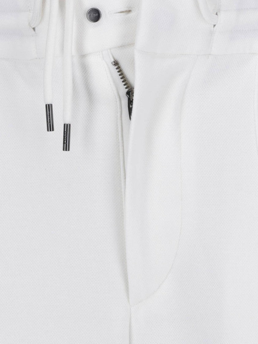 Polo Ralph Lauren White Recycled Wide-Leg Track Trousers