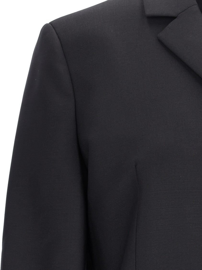 Róhe Róhe Single-Breasted Blazer In Black