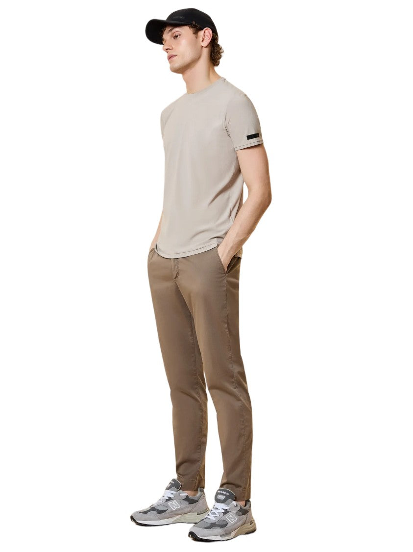 Rrd Iridescent Technical Cotton Satin Adjustable Waist Chino Pants