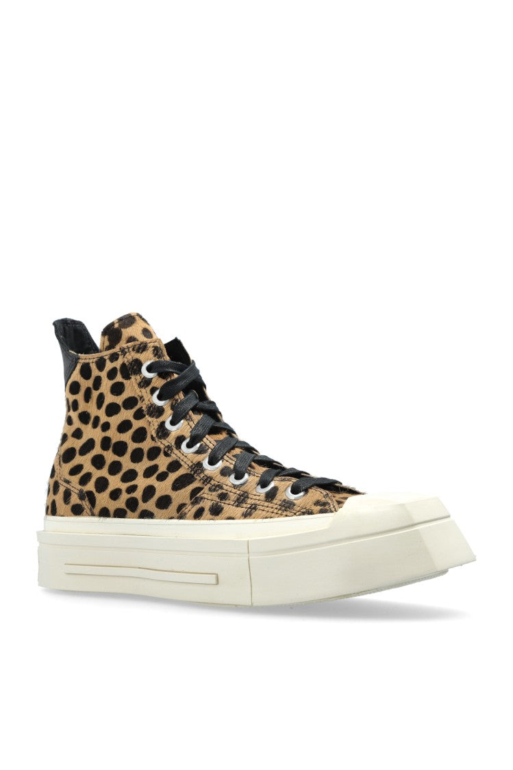 Converse High-Top Sneakers With Distinctive Dot Pattern