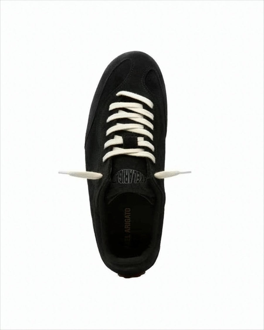 Axel Arigato Sleek Low-Profile Black Suede Sneakers
