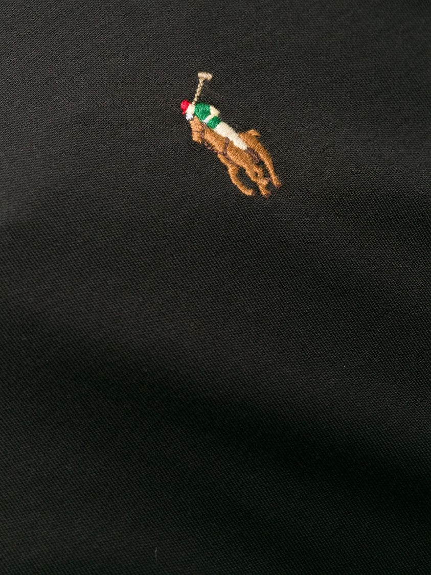 Polo Ralph Lauren Black Long-Sleeved Classic Crew Neck T-Shirt