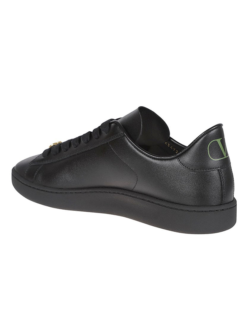 Valentino Garavani Smooth Leather Low-Top Sneakers