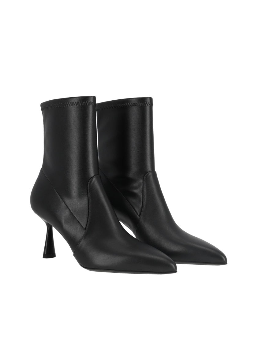 Sergio Levantesi Black Janet67 Pointed-Toe Ankle Boots