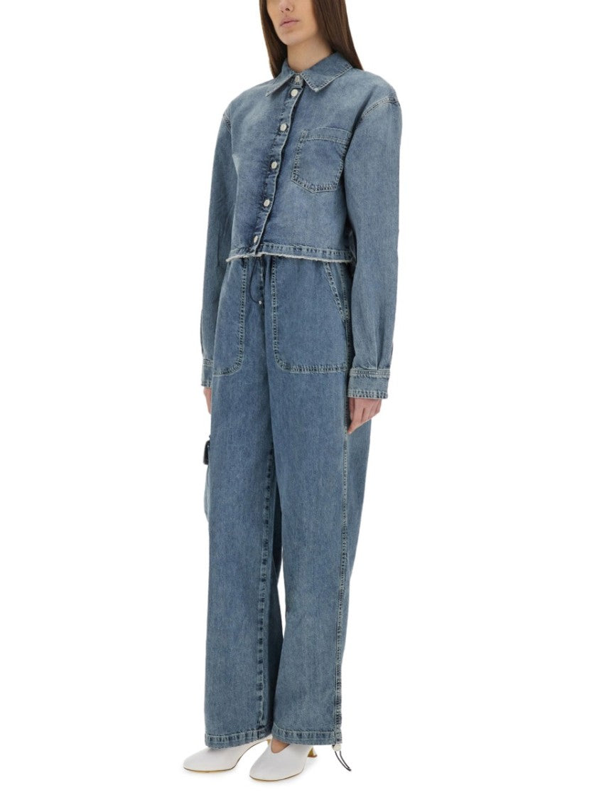 Moschino Cargo Jeans With Adjustable Drawstring Waist