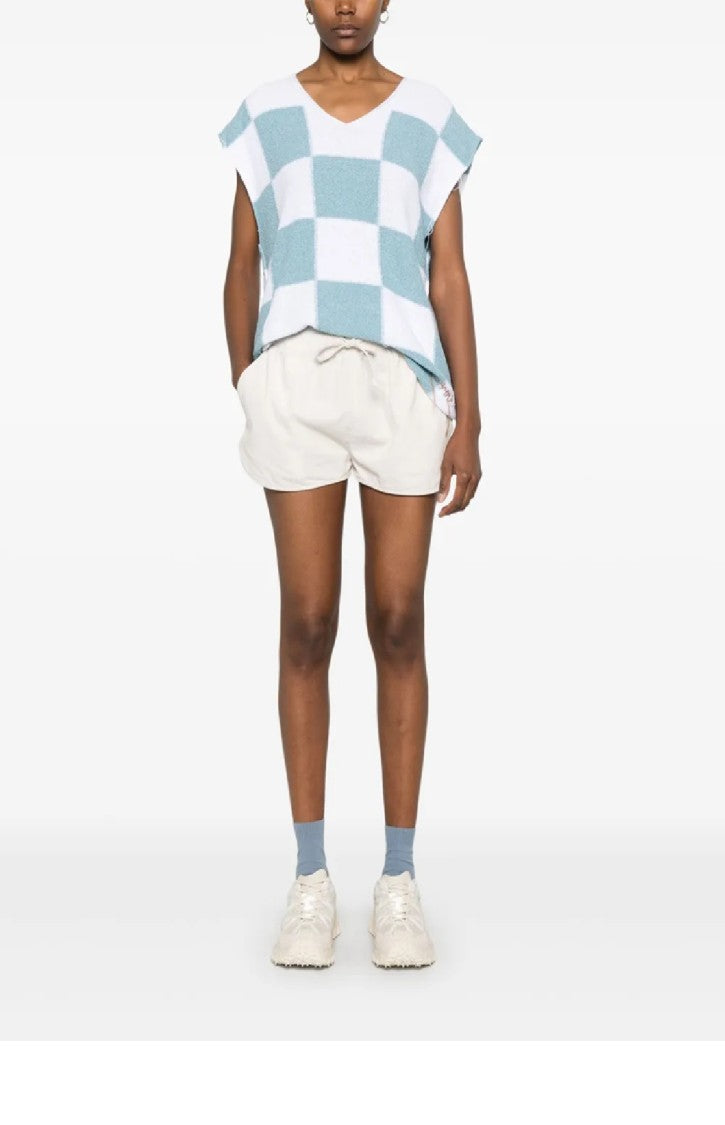 Autry Relaxed-Fit Cotton Shorts With Drawstring Waist