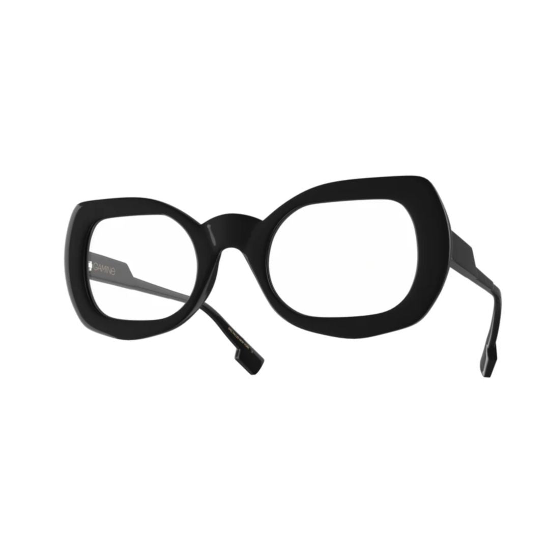 Gamine Beverly Hills Bvh.1B Oversized Square Frame Eyeglasses With Rounded Edges