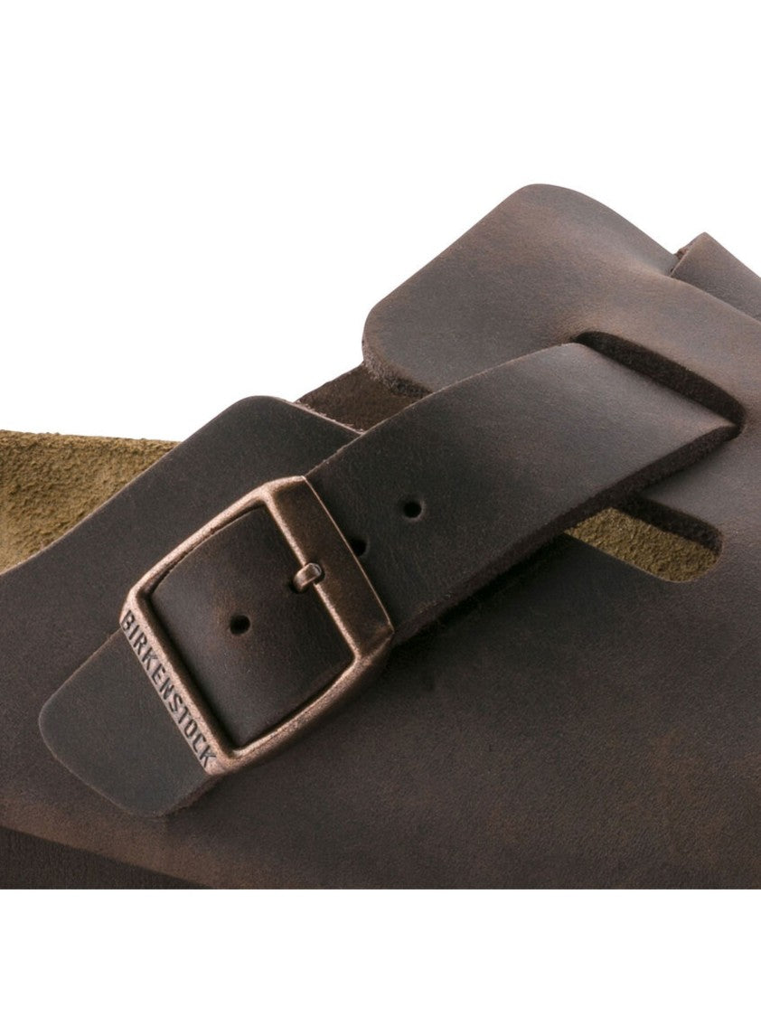 Birkenstock Comfort-Focused Oiled Nubuck Leather Sandals