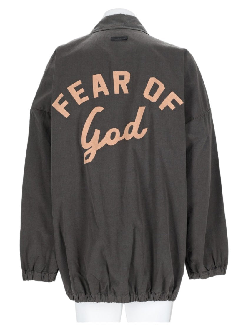 Fear Of God Loose-Fit Graphic Cotton Sports Jacket