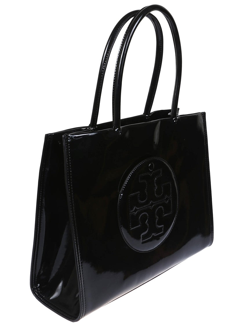 Tory Burch Ella Glossy Leather Handbag