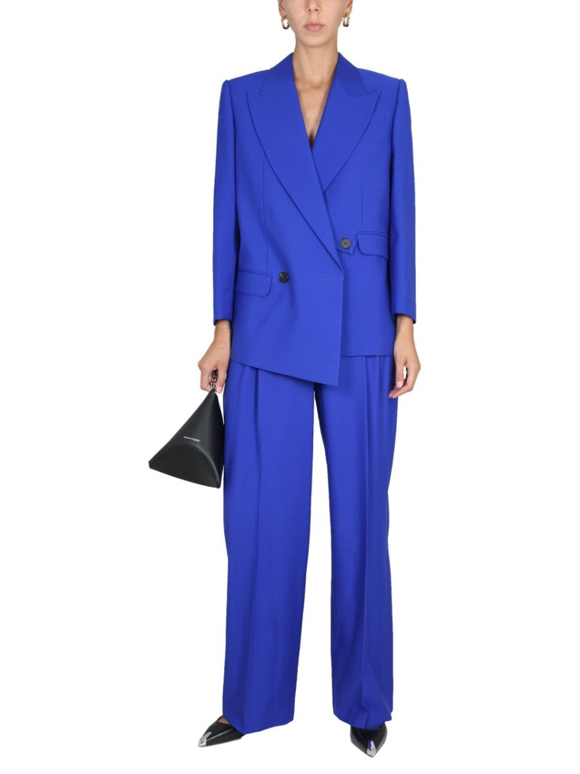 Alexander Mcqueen Structured Double-Breasted Jacket