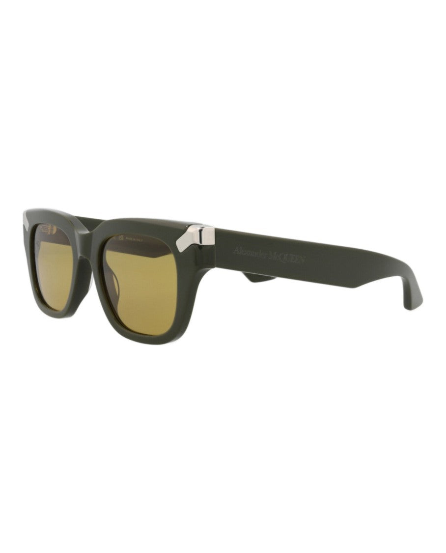 Alexander Mcqueen Square-Frame Recycled Acetate Sunglasses