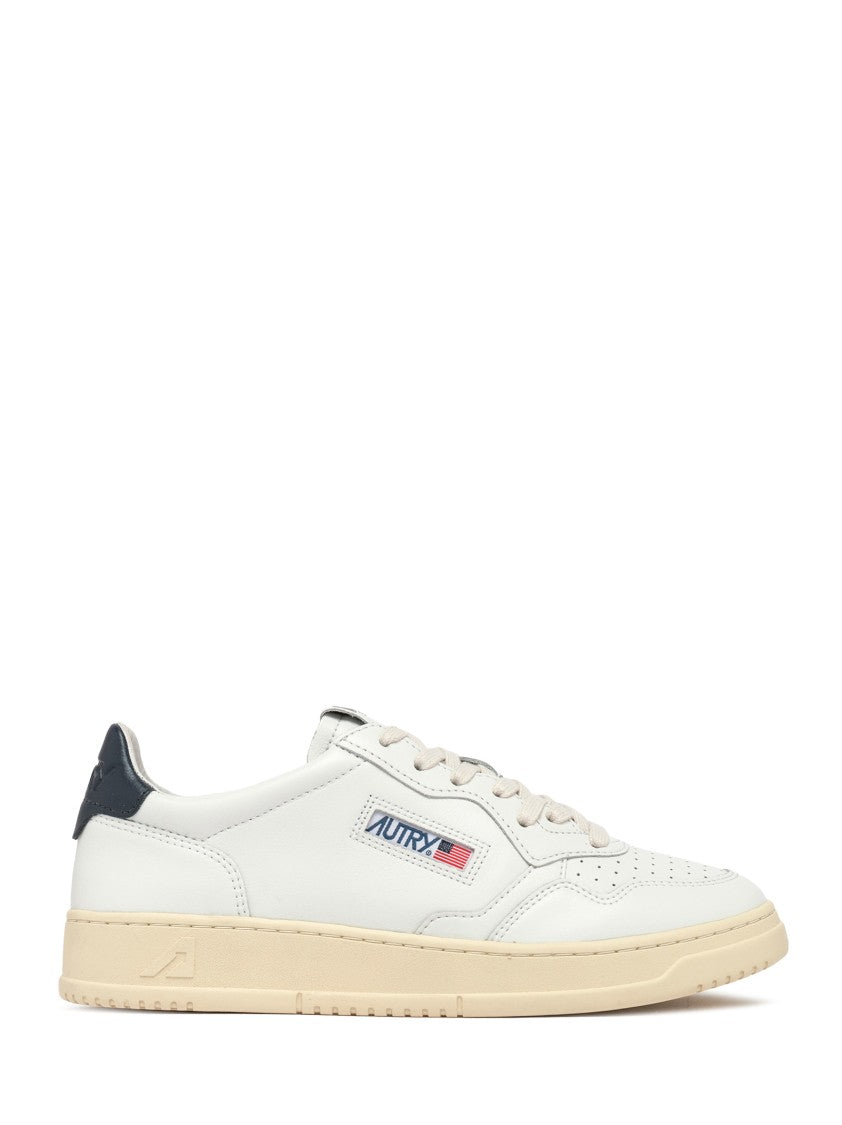 Autry Low-Top Sneakers In Smooth White Leather