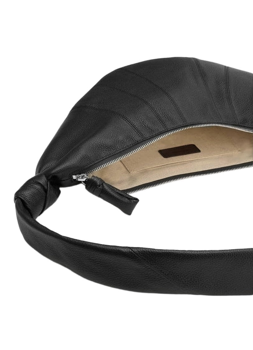 Lemaire Crescent-Shaped Calf Leather Shoulder Bag
