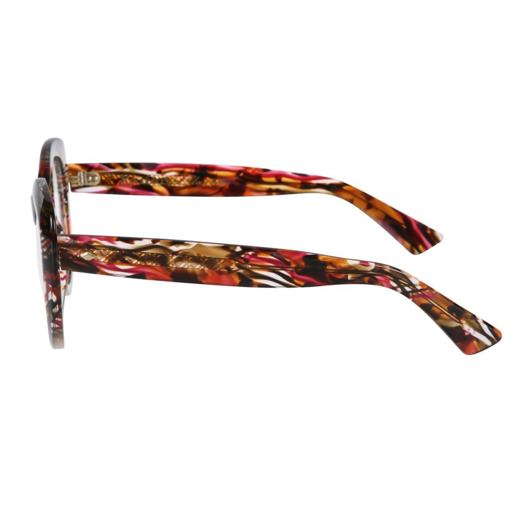 Kador Tortoiseshell Sophia Glamour Oversized Cat-Eye Sunglasses