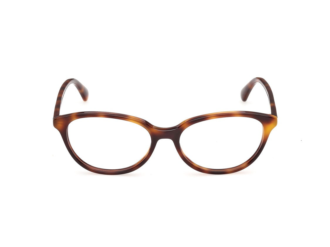 Max Mara Mm5265 Glossy Tortoiseshell Round Eyeglasses