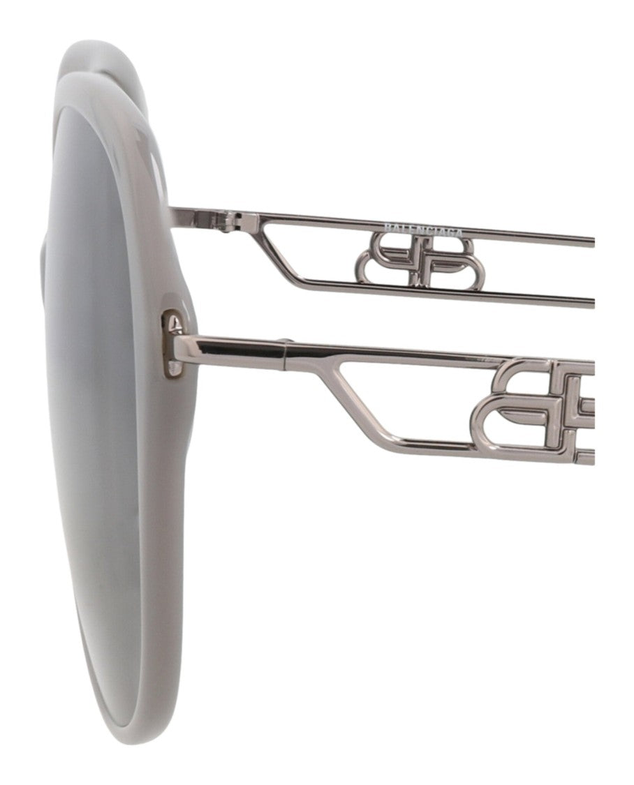 Balenciaga Round-Frame Acetate Sunglasses