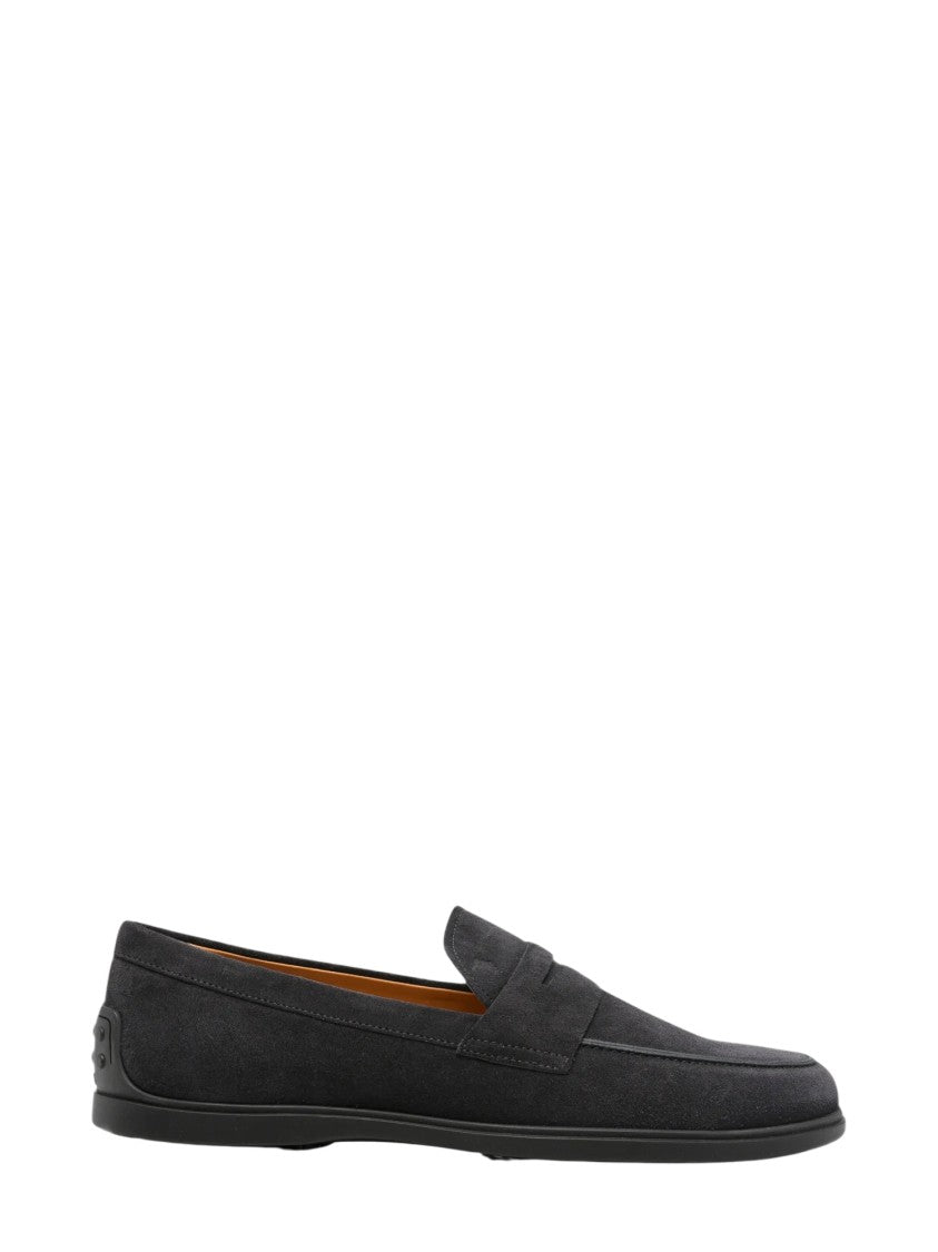Tod's Suede Penny Loafers