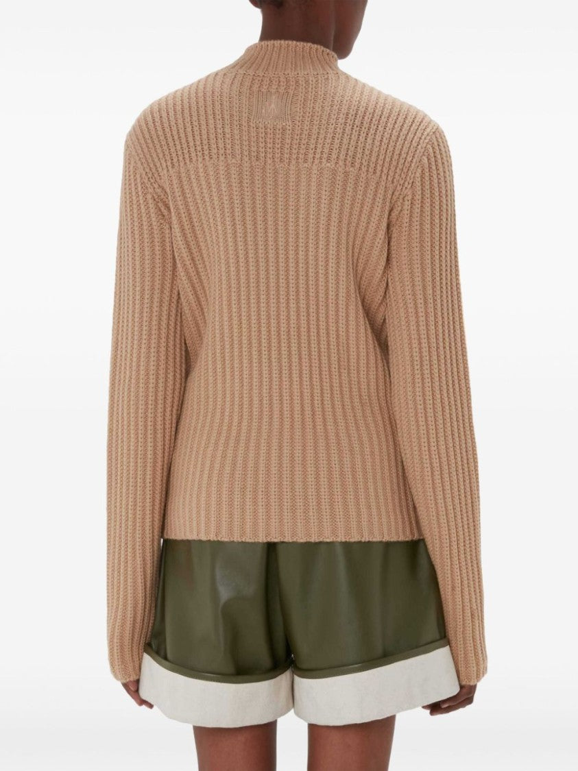 J. W. Anderson Panelled Ribbed Jumper