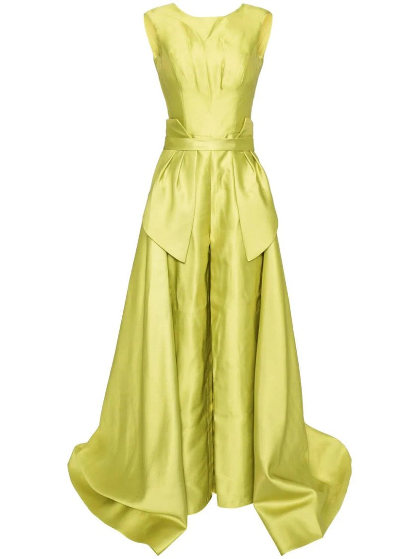 Saiid Kobeisy Mikado Classic Jumpsuit With Detachable Overskirt