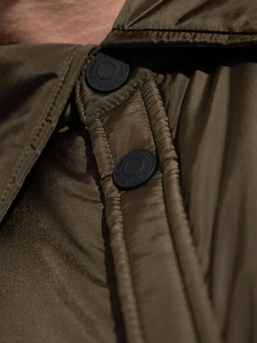 Dsquared2 Dark Olive Green Padded Shell Shirt