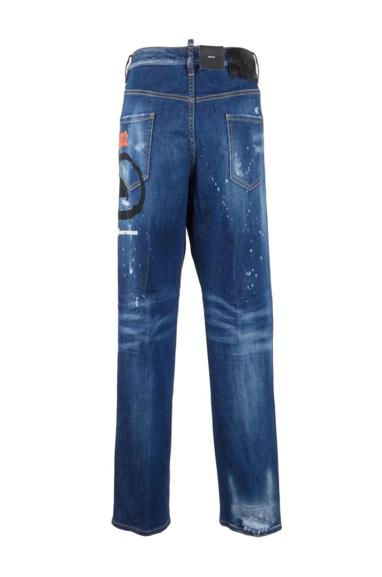 Dsquared2 Gym Fit Stretch Jeans - Multicolor