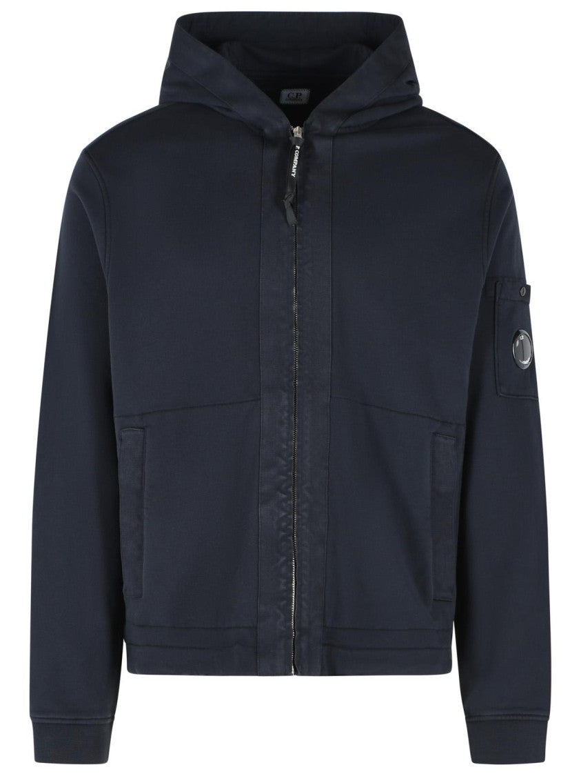 C.P. Company Blue Cotton Sweatshirt