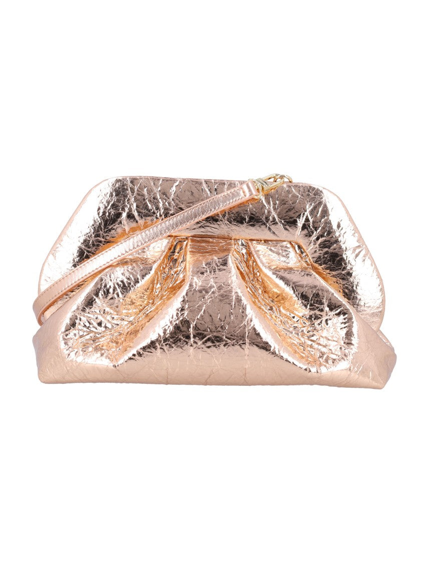 Themoirè Tia Clutch Metallic