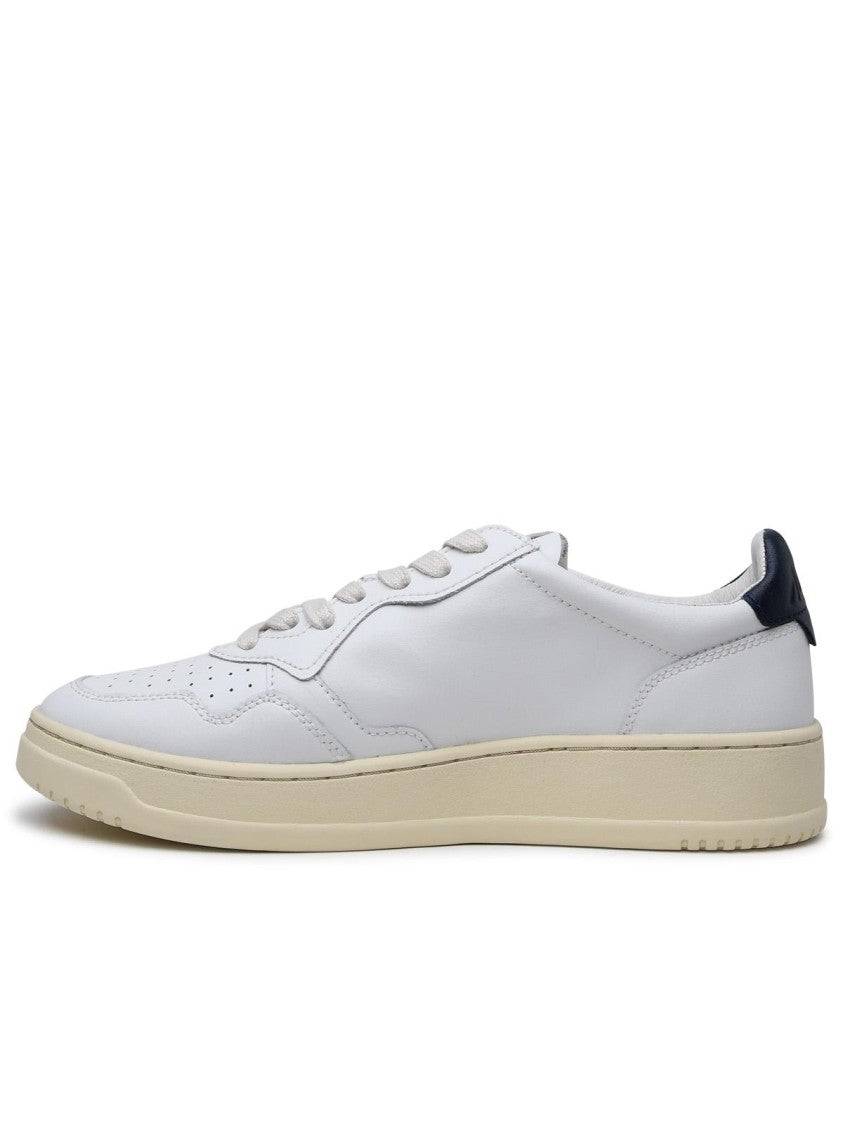 Autry Perforated Toe Sneakers With Logoed Flap