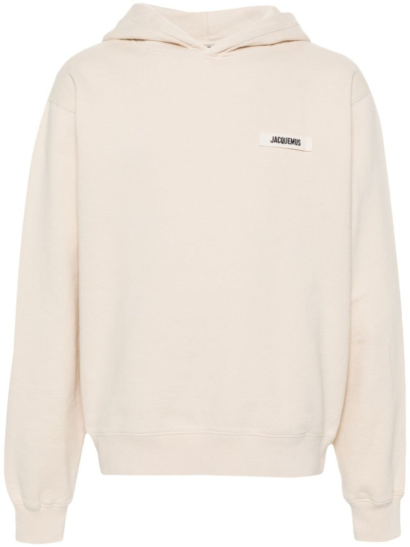 Jacquemus Beige Gros Grain Sweatshirt