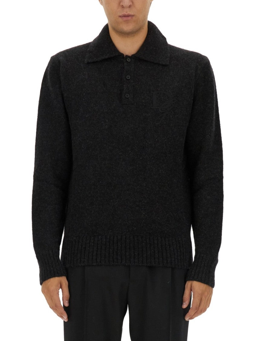 Dolce & Gabbana Wool Polo.