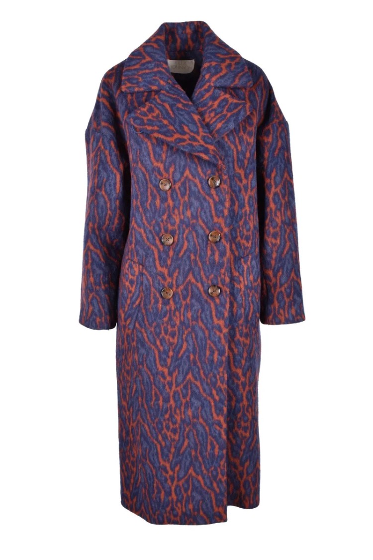 Ulla Johnson Wool Cloth Double-Breasted Coat - Brown