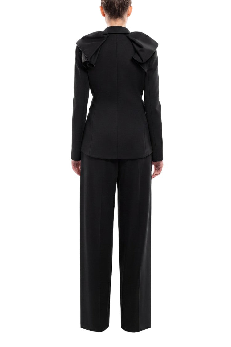 Saiid Kobeisy Ruffled Tailored Jacket
