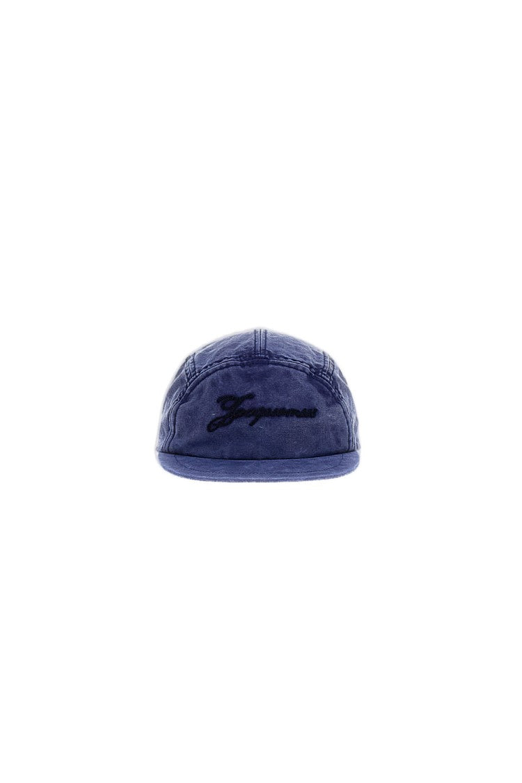 Jacquemus Blue Gardian Cotton Cap