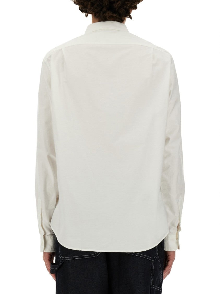 Junya Watanabe Classic Button-Up Shirt With Embroidered Detail