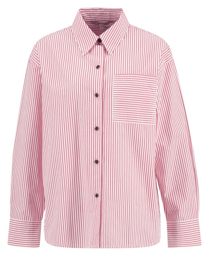 Barbour Red Stripe Cotton Shirt